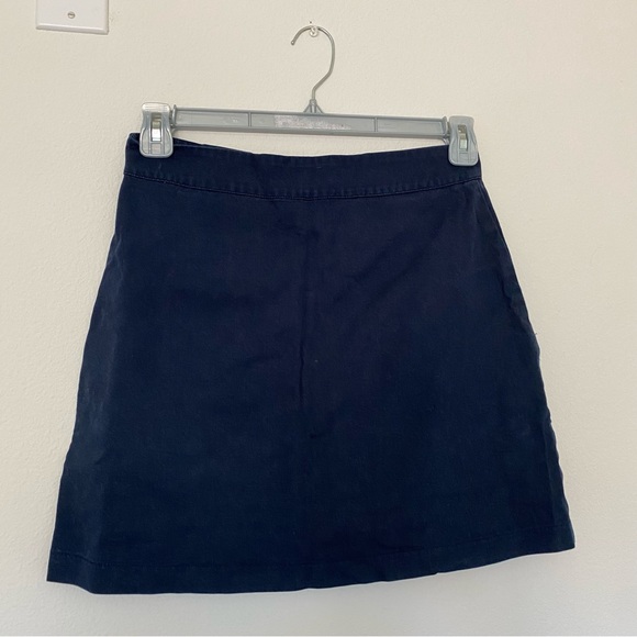 Fashion Union Navy Cargo Utility Skirt Size 6 - Picture 5 of 6
